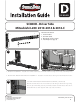 Swing Case SC800D Installation Manual