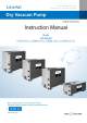 Ulvac LS Series Instruction Manual