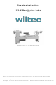 WilTec 65028 Operating Instructions Manual