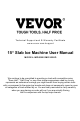 VEVOR IMD50BI User Manual