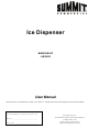 Summit BIM350DISP User Manual