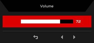 Adjusting the Volume
