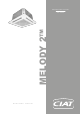 CIAT MELODY 2 61 AC Instruction Manual
