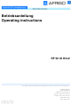 AFRISO RF 50 IK D3x2 Operating Instructions Manual