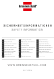 brennenstuhl DC 2013 DE 3655 User Manual