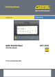 GeBe GPT-4454 Operating Manual