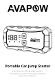 AVAPOW E5 PRO User Manual