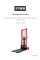 STIER 903075 Manual