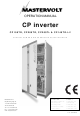 Mastervolt CP100TR Operation Manual