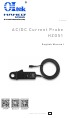 Rohde & Schwarz Hameg HZO51 English Manual