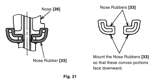 Disassembly and Reassembly of the Driving Section - Step 3