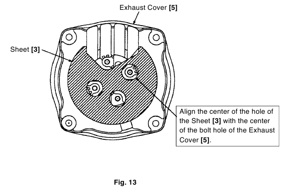 Disassembly and Reassembly of the Output - Step 3