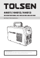 TOLSEN TOOLS 44011 Instruction Manual