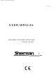 Sherman Workshop TIG 201 AC/DC User Manual