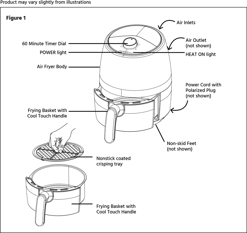 Bella air fryer troubleshooting guide diagram