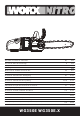 Worx Nitro WG350E Original Instructions Manual