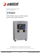 La Marche TPSD2 Installation And Operation Manual