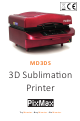 MonsterShop PixMax MD3DS Manual
