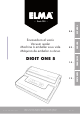 Elma DIGIT ONE S Instructions Manual