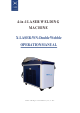 X-laser FWH30-D20C-V3 Operation Manual