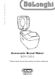 DeLonghi BDM1200.S Instructions Manual