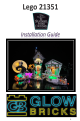 Glow Bricks Lego Disney Tim Burton's The nightmare before christmas 21351 Installation Manual