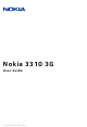 Nokia 3310 3G User Manual