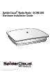 SpiderCloud SCRN-200 Hardware Installation Manual