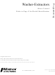 Alliance Laundry Systems HY125 MICRO Programming Manual