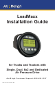 Air Weigh LoadMaxx Installation Manual