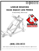 Deltech Fitness DF809 Assembly Manual