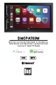 Dual DMCPA703W Installation & Owner's Manual