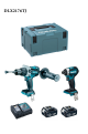 Makita DLX2176TJ Instruction Manual