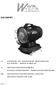 Warm Tech CAC20KWI Instructions For Use Manual