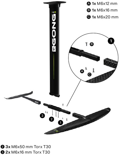 役畜　ULG  日本語　foil Armstrong Foils WKT 109 2023 | Wing Foiling, SUP And Surf