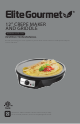 Elite Gourmet ECP-126 Instruction Manual
