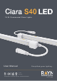 ETC RAYN Ciara S40 LED User Manual