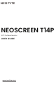 NEOFYTE NEOSCREEN T14P User Manual