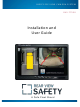 Safe Fleet Rear view safety RVS-77550 Installation And User Manual