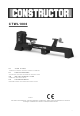 Constructor CTWL1000 Original Instructions Manual
