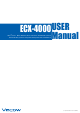 Vecom ECX-4000 User Manual