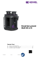 Kessel 96007.80D-DL Installation And Operating Instructions Manual