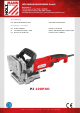 HOLZMANN MASCHINEN PJ 100PRO User Manual