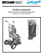 Ecolab PORTA-WASHER S Installation And Operation Manual