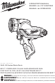 Milwaukee M12 2441-20 Series Operator's Manual