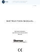 Sherman digitec DIGIMIG 2OO HIT Instruction Manual