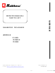 Koblenz P-2500 A Service Manual