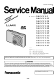 Panasonic LUMIX DMC-FS12P Service Manual