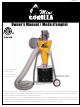 Oneida Air Systems Mini Gorilla Owner's Manual