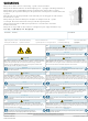 Siemens 3VA9181-0SH10 Operating Instructions